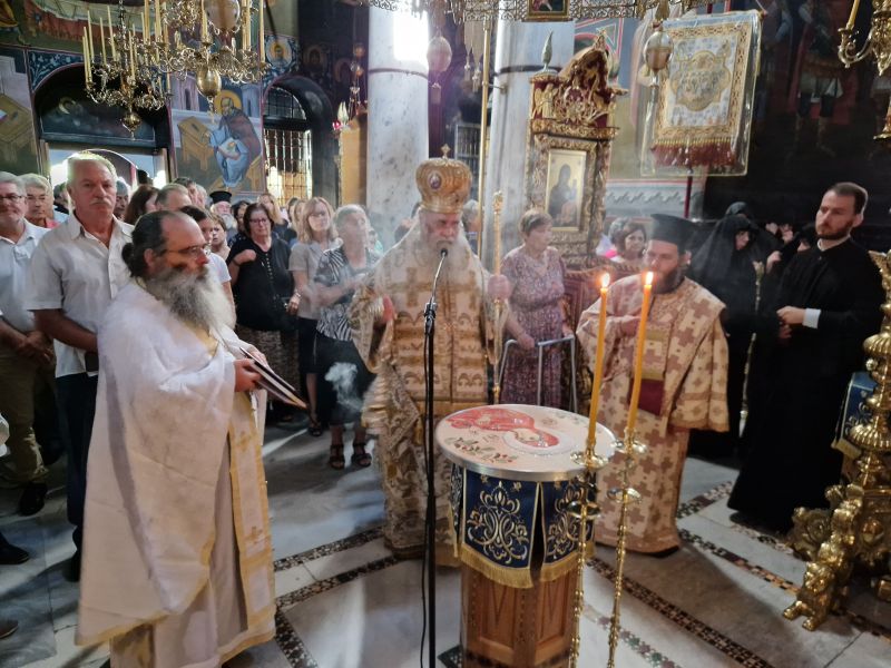 Η εορτή του Γενεθλίου της Θεοτόκου στην Ιερά Μονή Παναγίας Εικοσιφοίνισσας